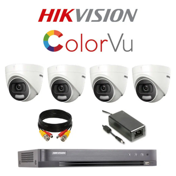 Hikvision ColorVu 4 Camera Kit